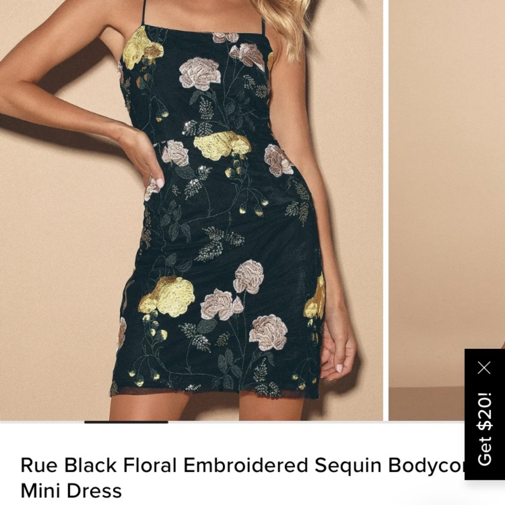 Lulu’s black dress